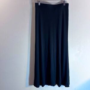 LA PERLA Sz 42 A-Line Elastic Waist Sheer Slip Made In Italy